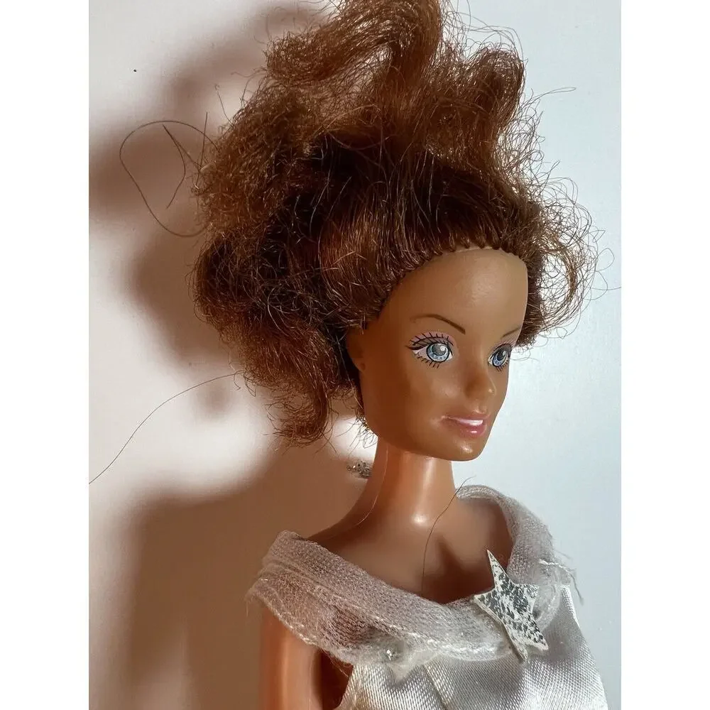 Red Hair Lovely Patsy Doll White Dress Vintage